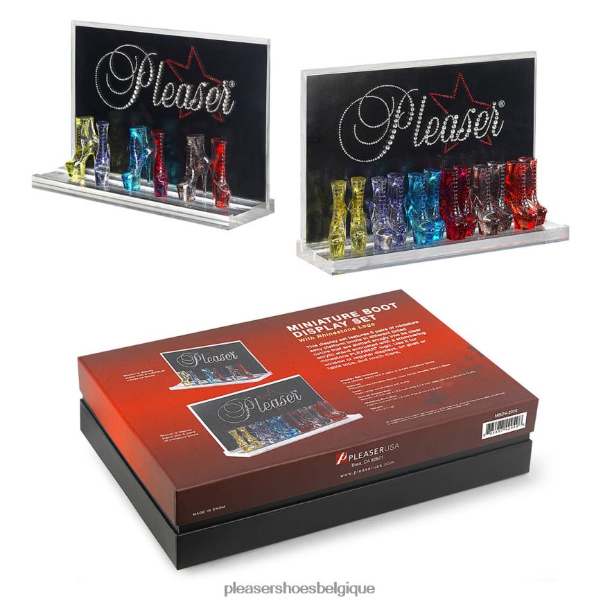 Pleaser Shoes présentoir de démarrage miniature avec support 62444455 noir