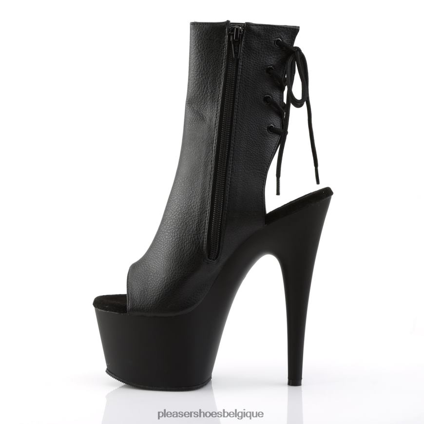 Pleaser Shoes adorer-1018 6244450 simili cuir noir/noir