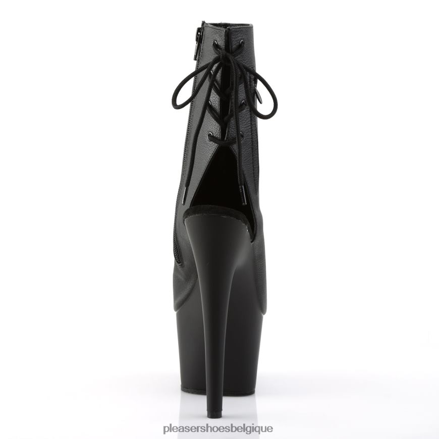 Pleaser Shoes adorer-1018 6244450 simili cuir noir/noir