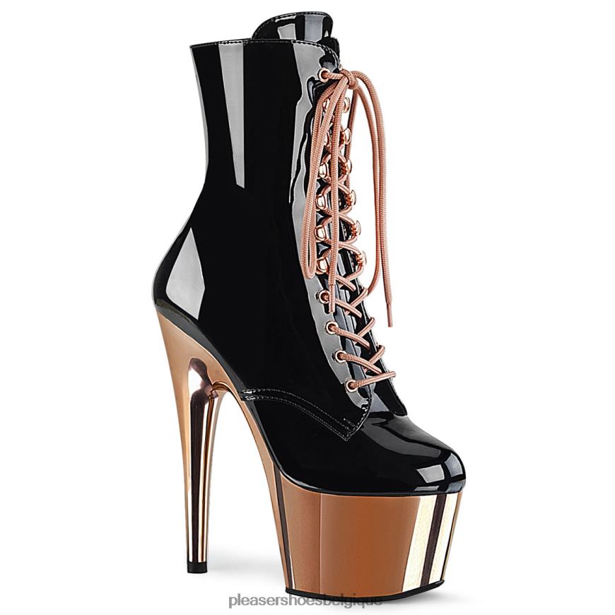 Pleaser Shoes adorer-1020 6244426 noir/or rose
