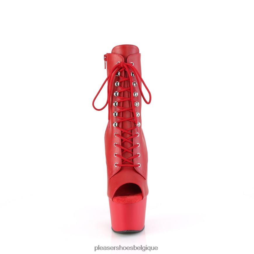 Pleaser Shoes adorer-1021 6244481 simili cuir rouge/rouge