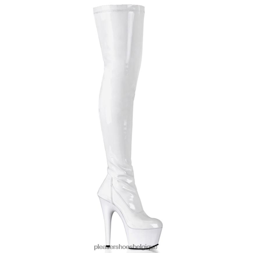 Pleaser Shoes adorer-3000 6244439 blanc