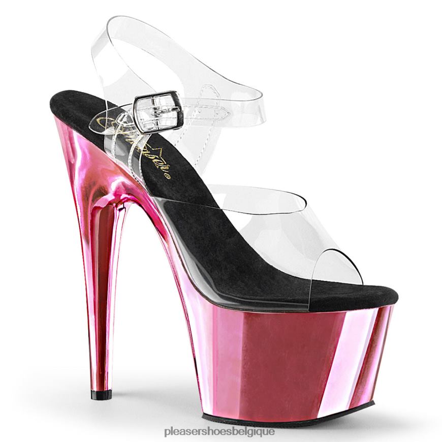 Pleaser Shoes adorer-708 62444114 clair/rose bébé