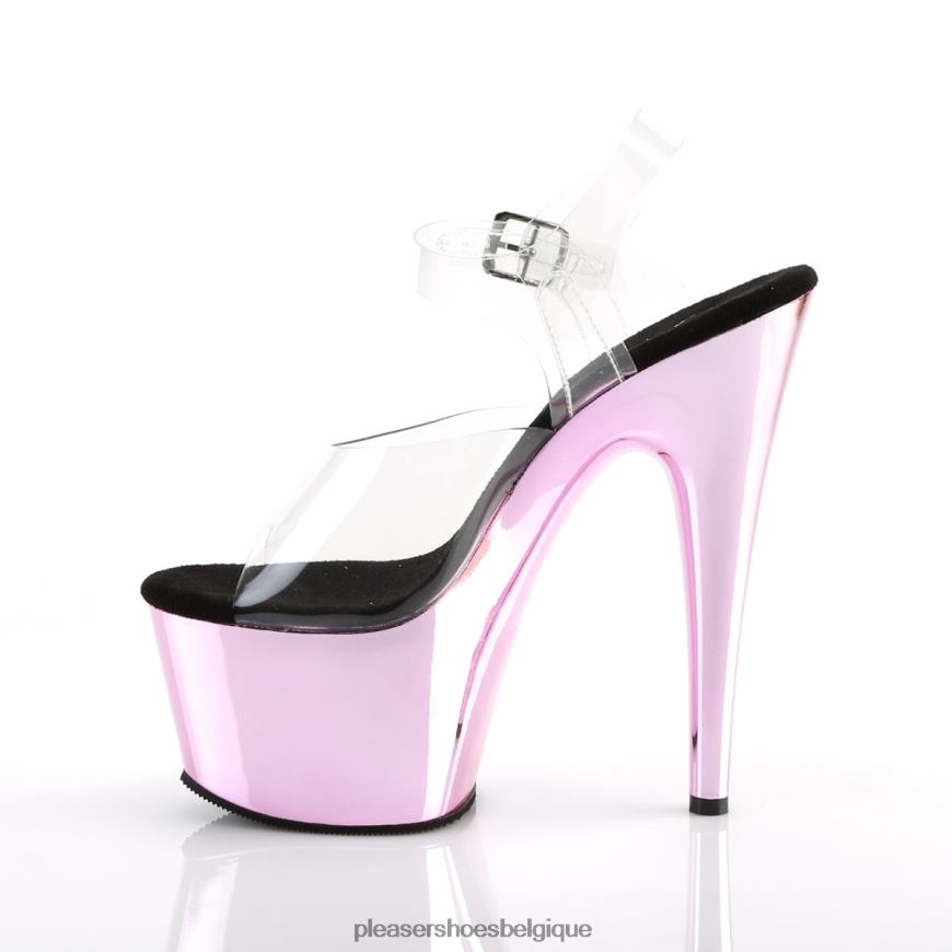 Pleaser Shoes adorer-708 62444114 clair/rose bébé