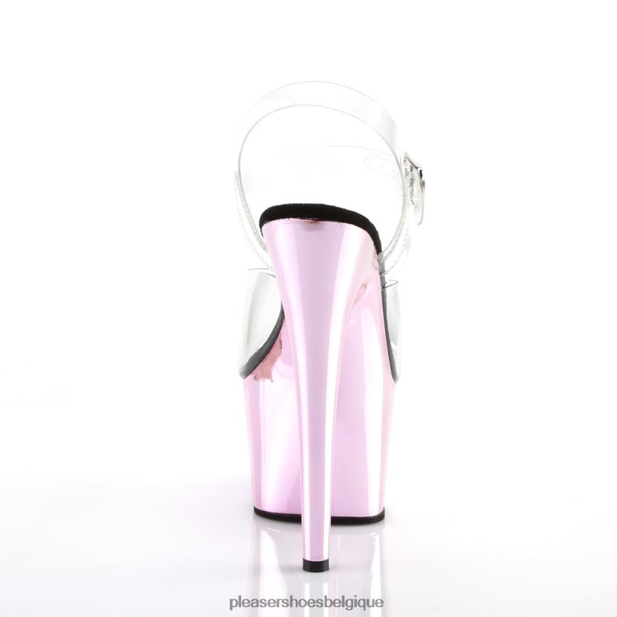 Pleaser Shoes adorer-708 62444114 clair/rose bébé