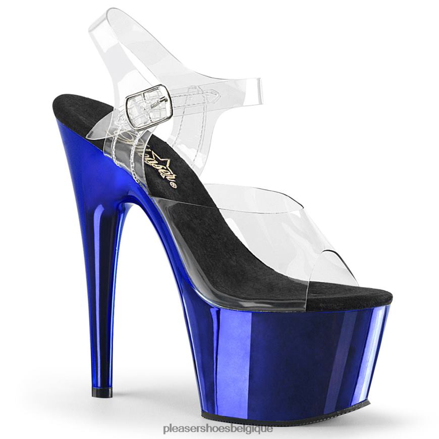 Pleaser Shoes adorer-708 62444116 bleu clair