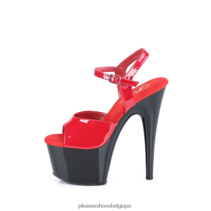 Pleaser Shoes adorer-709 62444109 rouge noir