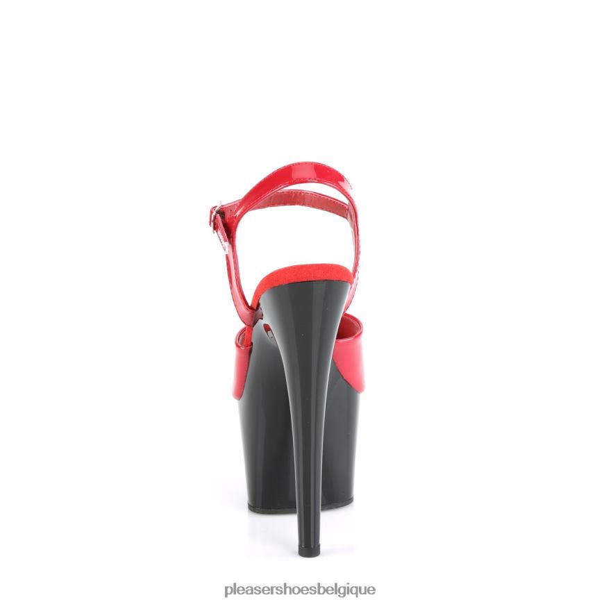 Pleaser Shoes adorer-709 62444109 rouge noir