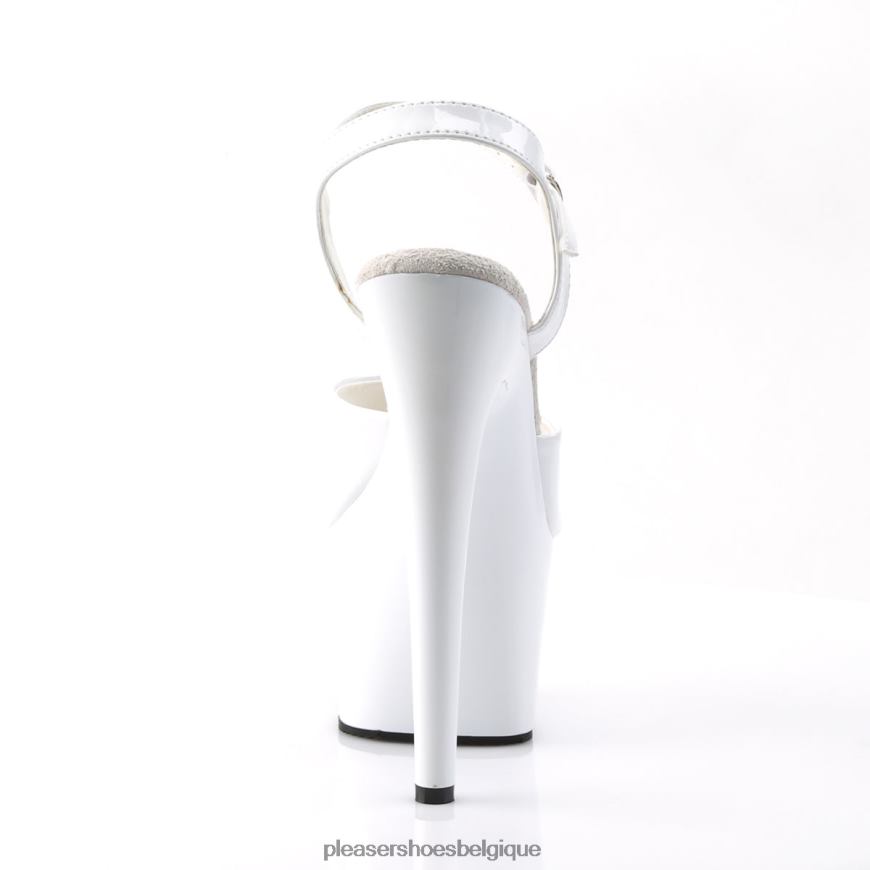 Pleaser Shoes adorer-709 62444113 blanc