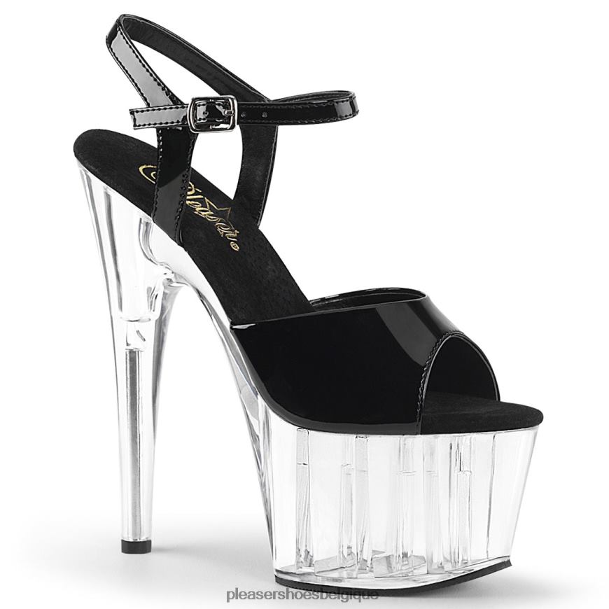 Pleaser Shoes adorer-709 6244463 noir/clair