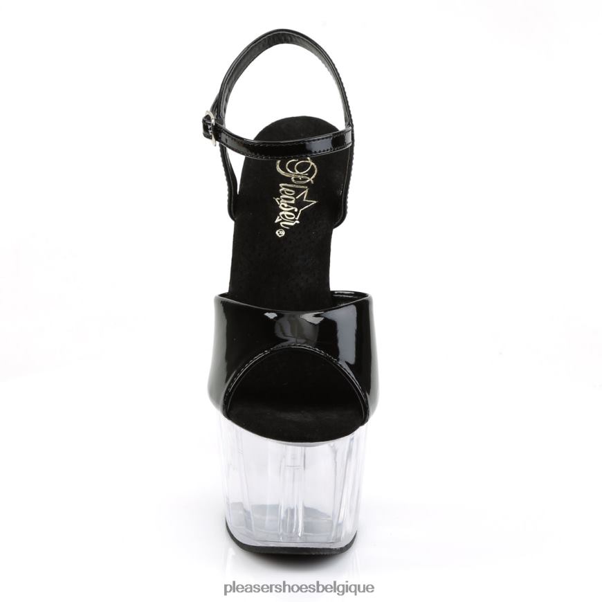 Pleaser Shoes adorer-709 6244463 noir/clair