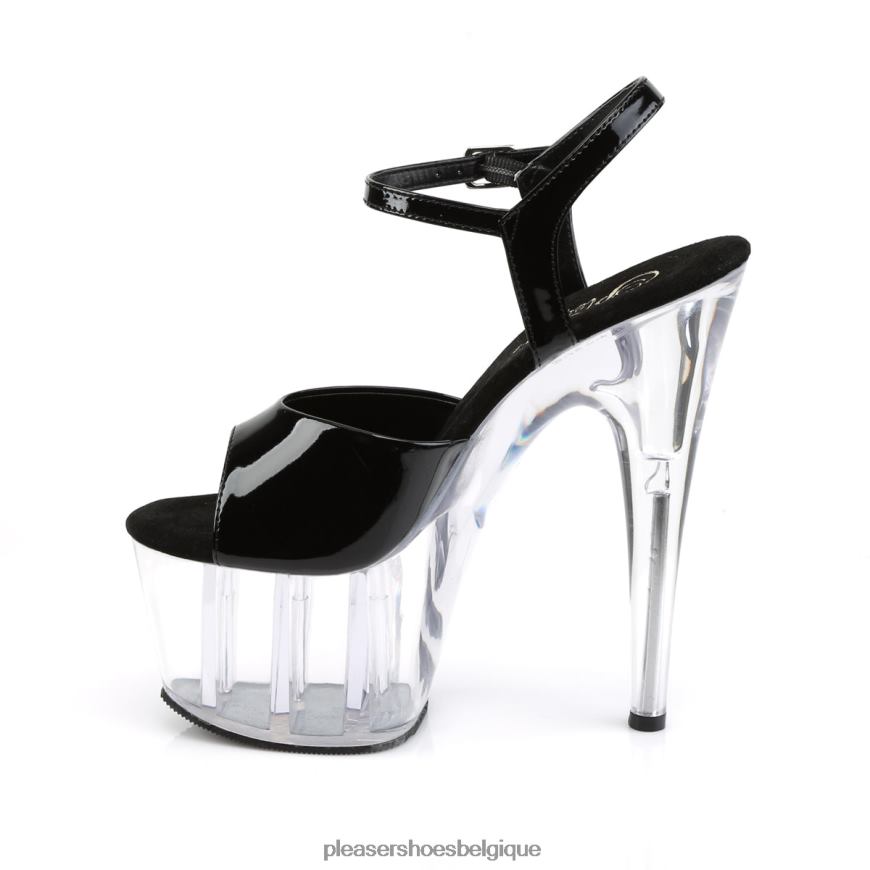 Pleaser Shoes adorer-709 6244463 noir/clair