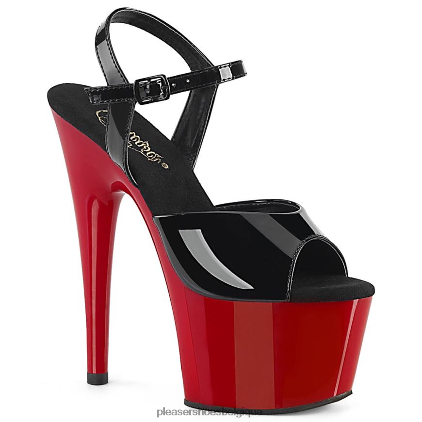 Pleaser Shoes adorer-709 6244465 noir rouge