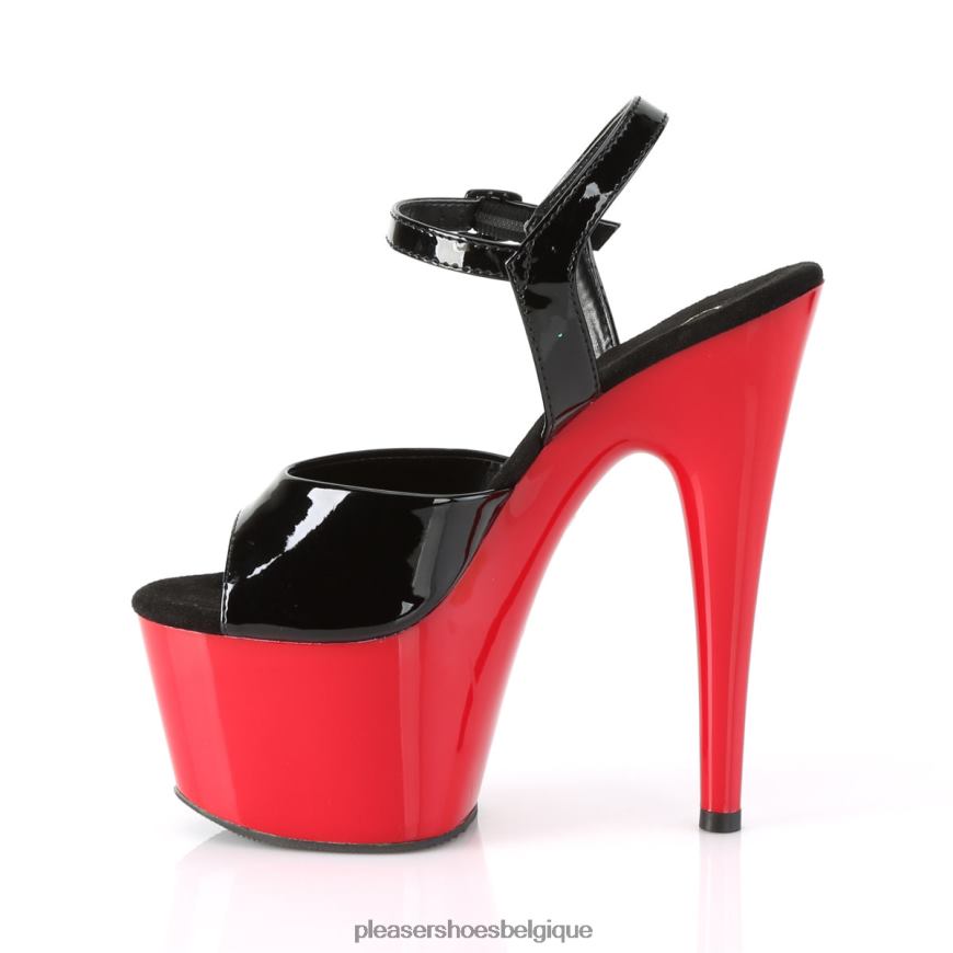 Pleaser Shoes adorer-709 6244465 noir rouge