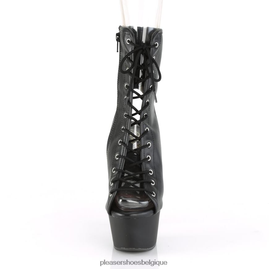 Pleaser Shoes aspire-1016 62444156 simili cuir noir/noir