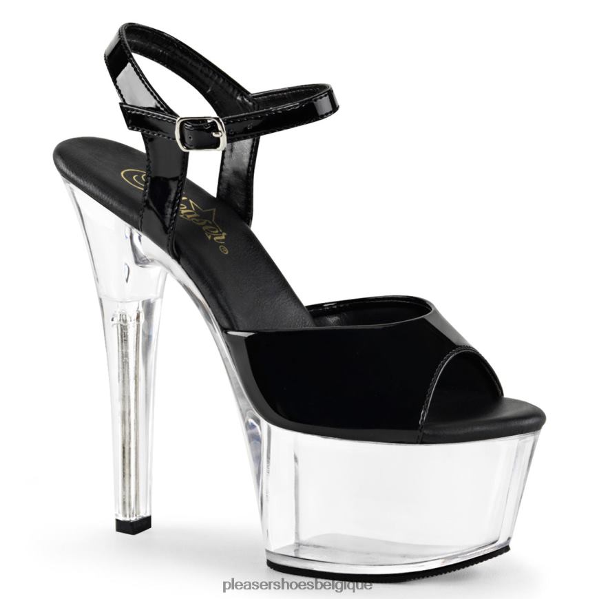 Pleaser Shoes aspire-609 6244470 noir/clair