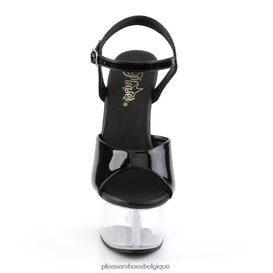 Pleaser Shoes aspire-609 6244470 noir/clair