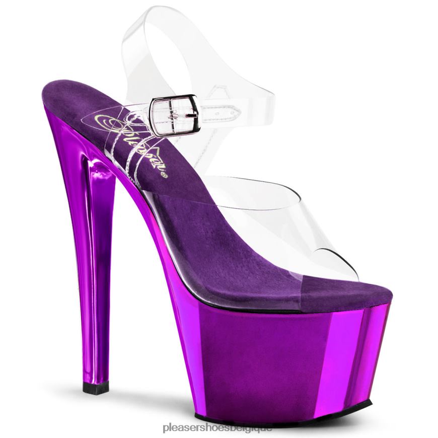 Pleaser Shoes ciel-308 62444132 clair/violet