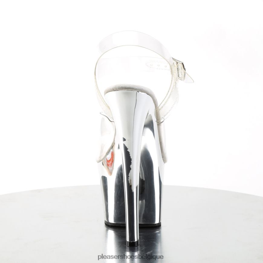 Pleaser Shoes ciel-308 62444134 clair/argent