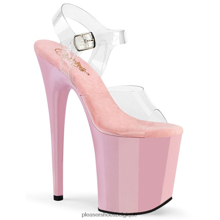 Pleaser Shoes flamant rose-808 6244428 clair/rose bébé