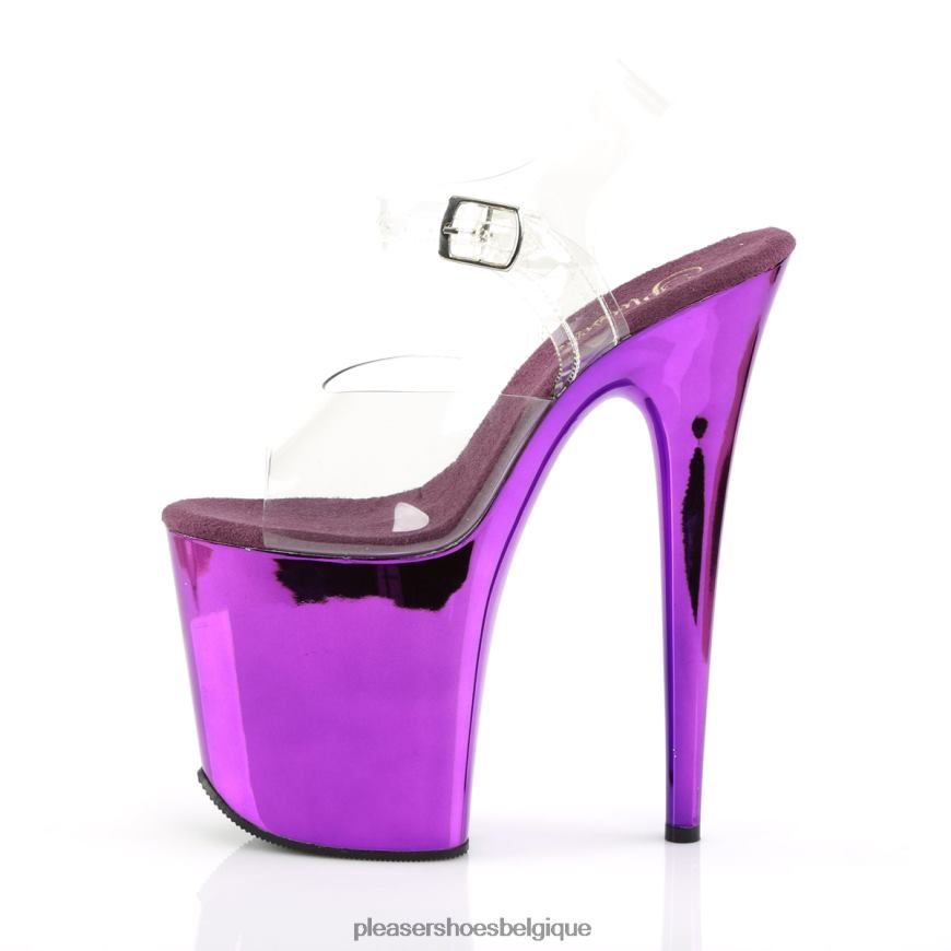 Pleaser Shoes flamant rose-808 6244435 clair/violet