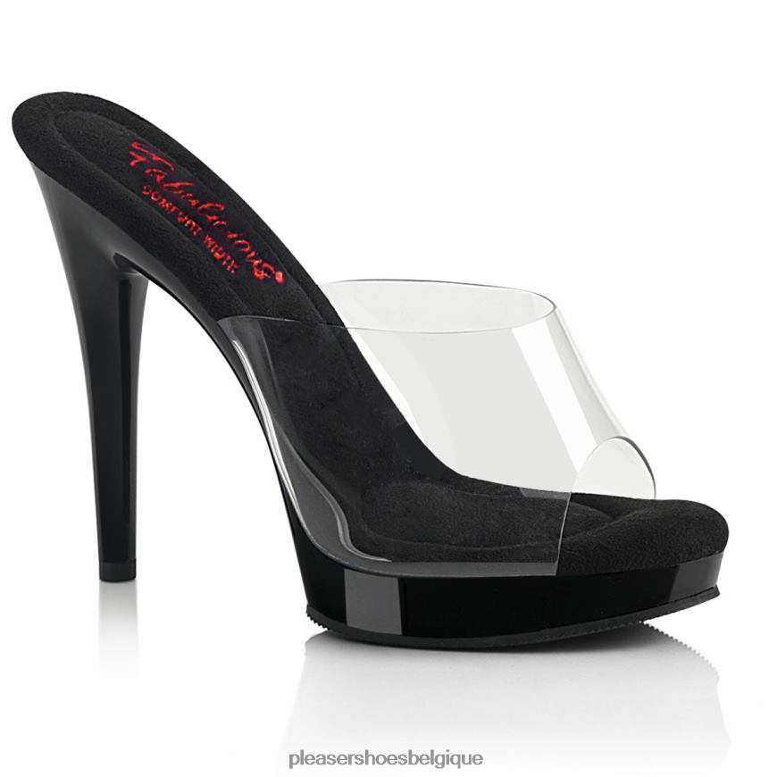 Pleaser Shoes gloire-501 62444415 clair/noir