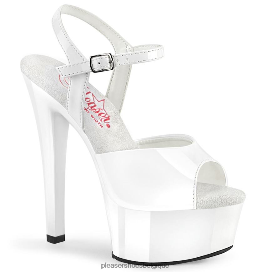 Pleaser Shoes lueur-609 62444414 blanc