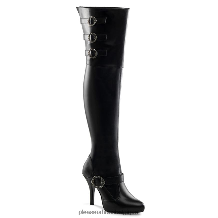 Pleaser Shoes diva-3006x 62444454 simili cuir noir