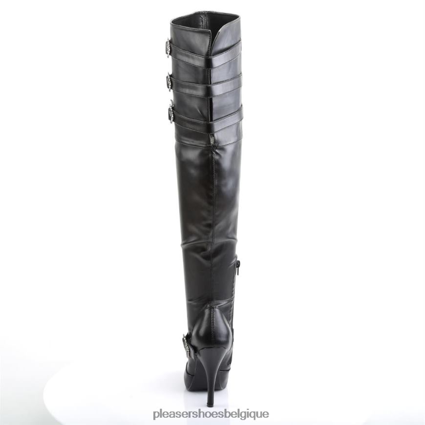 Pleaser Shoes diva-3006x 62444454 simili cuir noir