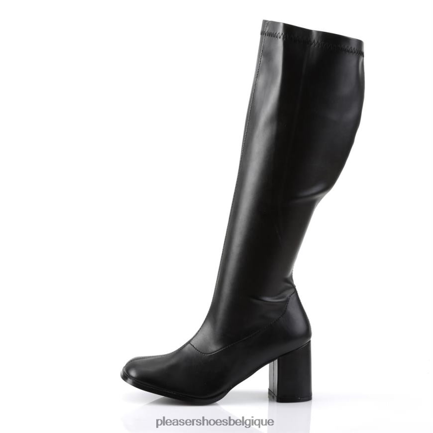 Pleaser Shoes gogo-300wc 62444448 simili cuir noir