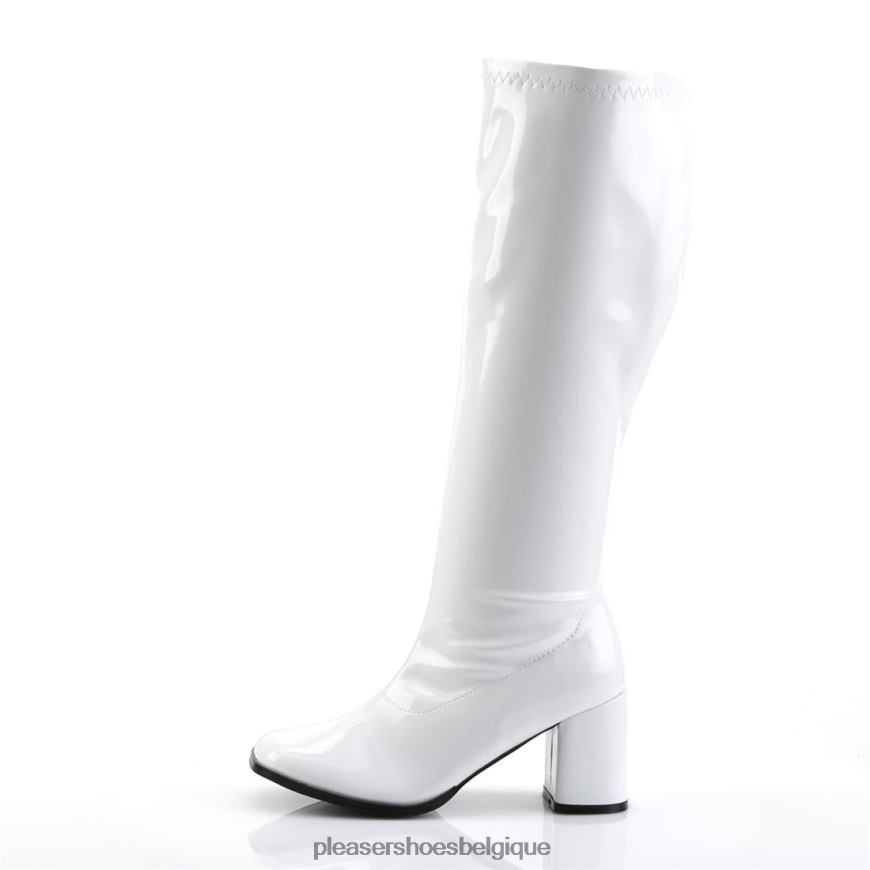 Pleaser Shoes gogo-300wc 62444449 blanc