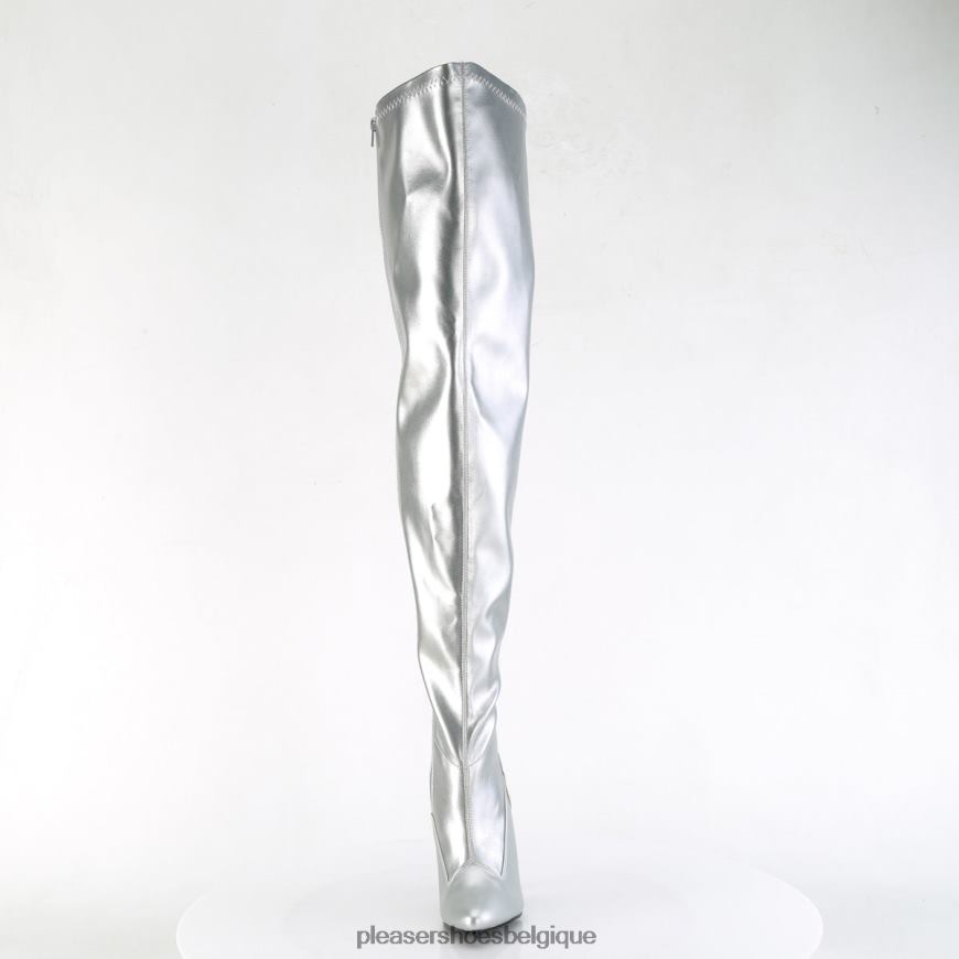 Pleaser Shoes séduire-3000wc 62444442 argent