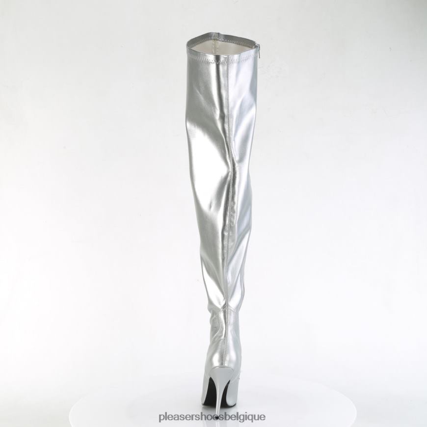 Pleaser Shoes séduire-3000wc 62444442 argent