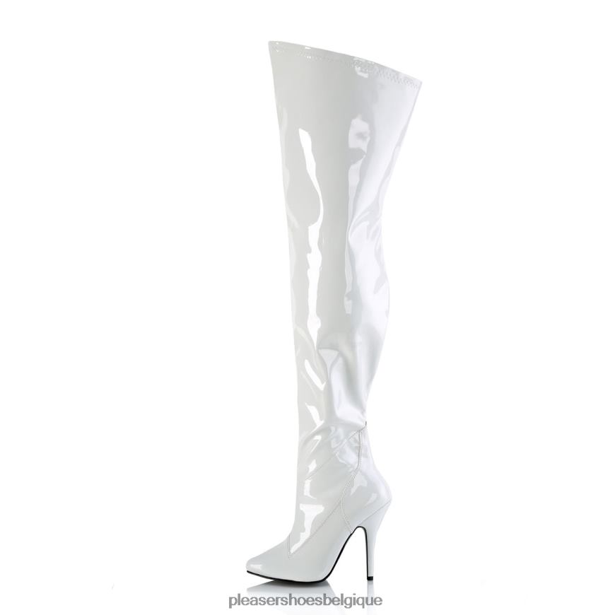 Pleaser Shoes séduire-3000wc 62444443 blanc