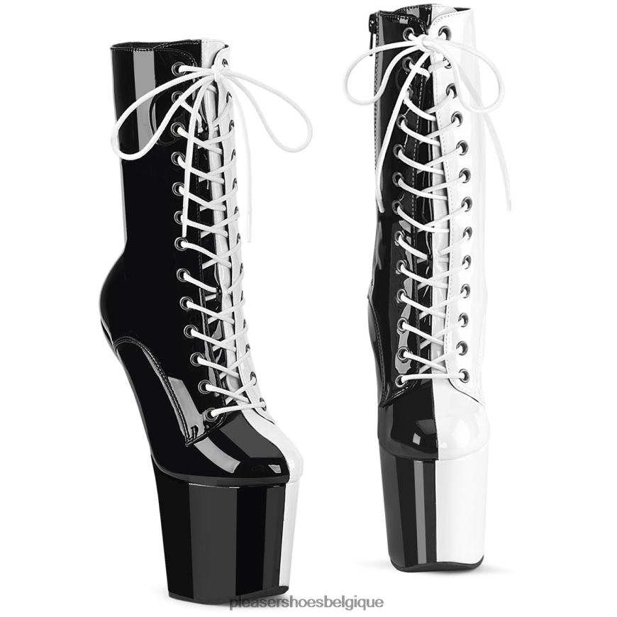 Pleaser Shoes engouement-1040tt 6244411 noir blanc