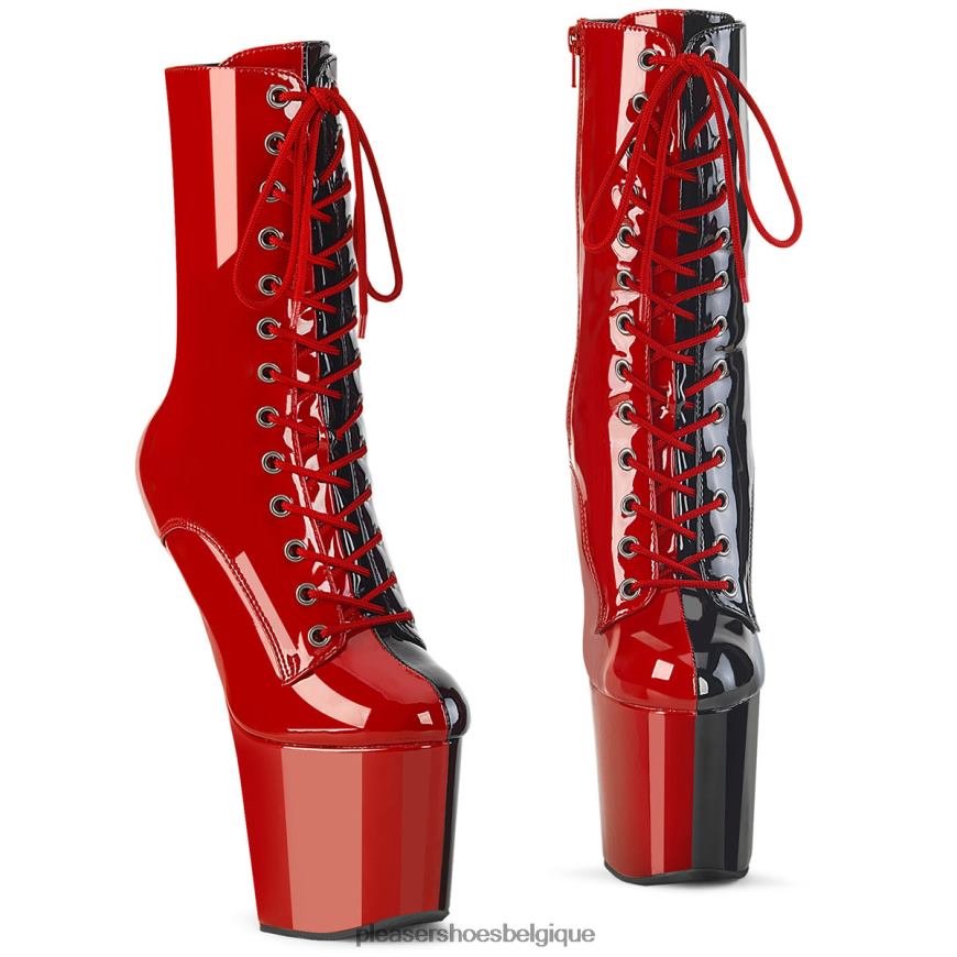 Pleaser Shoes engouement-1040tt 6244413 rouge noir