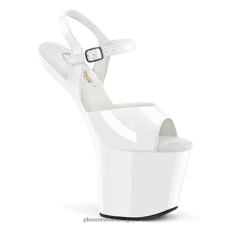 Pleaser Shoes engouement-809 624444 blanc