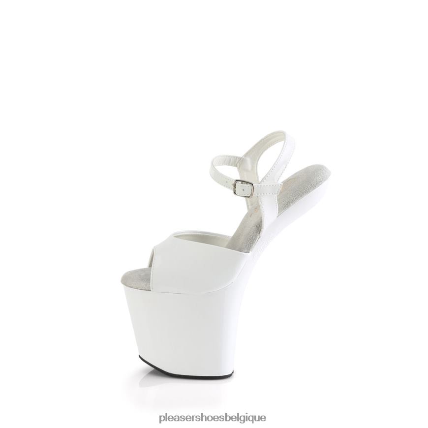 Pleaser Shoes engouement-809 624444 blanc
