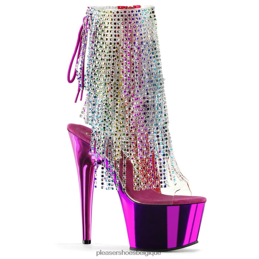 Pleaser Shoes adore-1017rsf 62444247 clair/rose