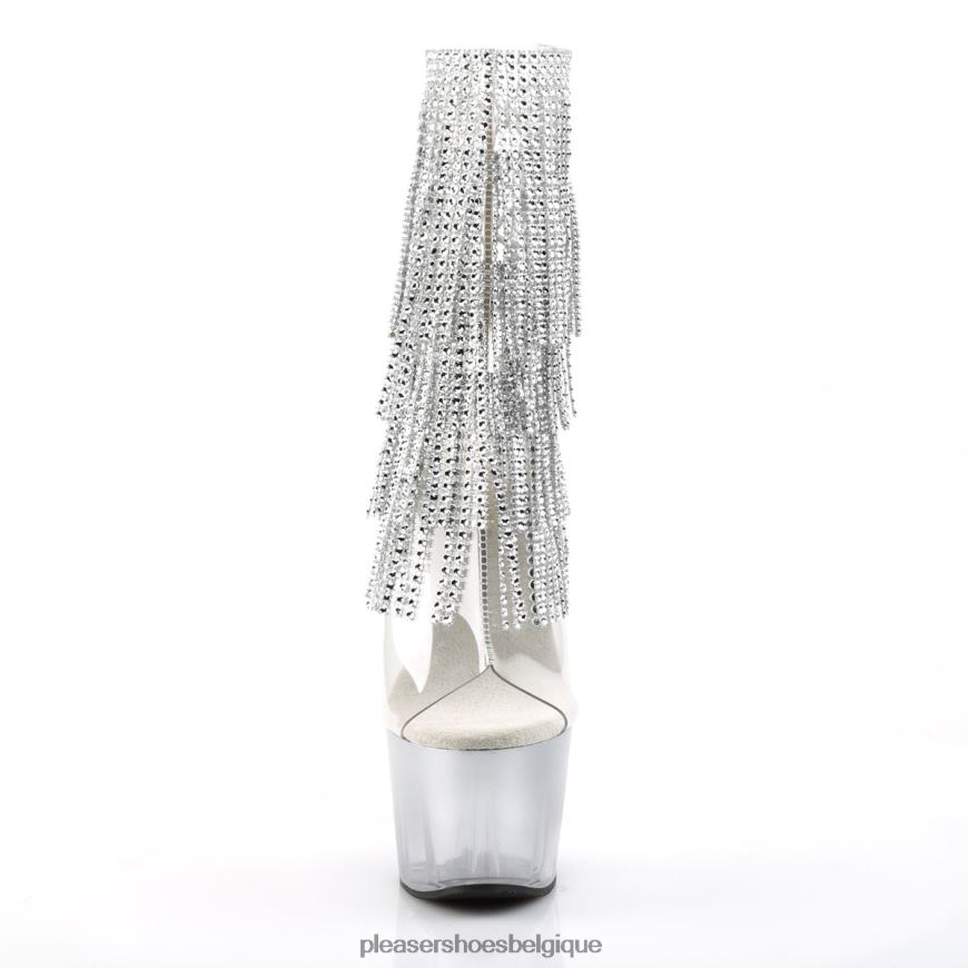 Pleaser Shoes adore-1017rsft 62444244 clair/argent