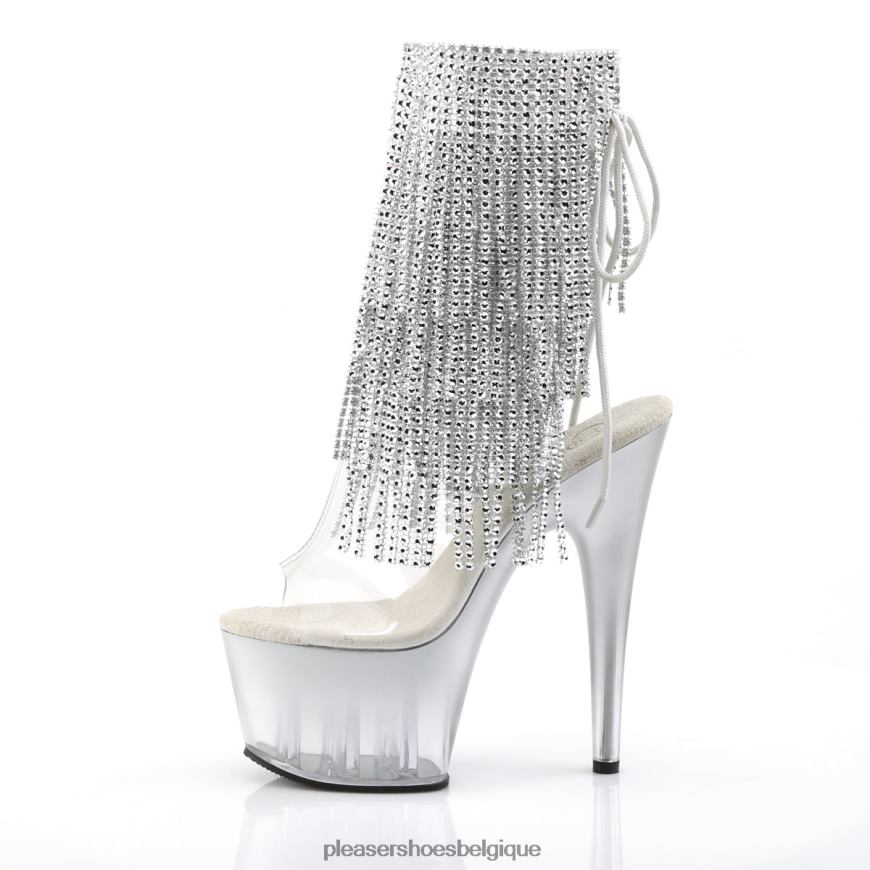 Pleaser Shoes adore-1017rsft 62444244 clair/argent
