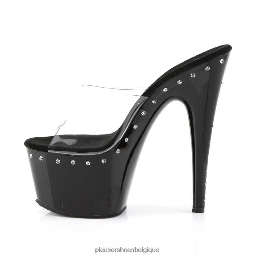 Pleaser Shoes adore-701ls 62444463 clair/noir