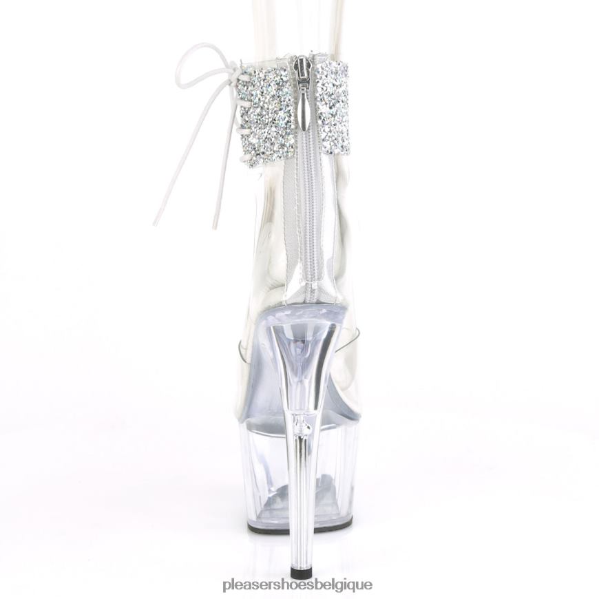 Pleaser Shoes adore-724rs-02 62444259 clair/noir