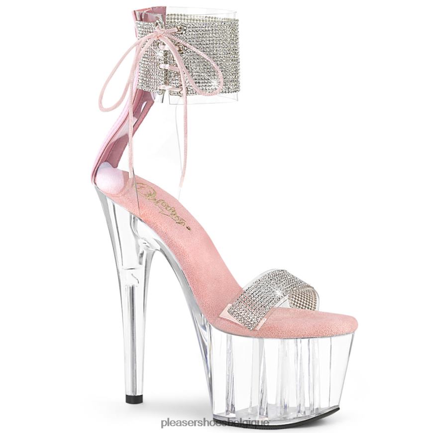 Pleaser Shoes adore-727rs 62444224 rose bébé/transparent