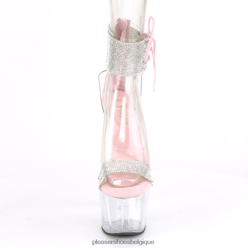 Pleaser Shoes adore-727rs 62444224 rose bébé/transparent