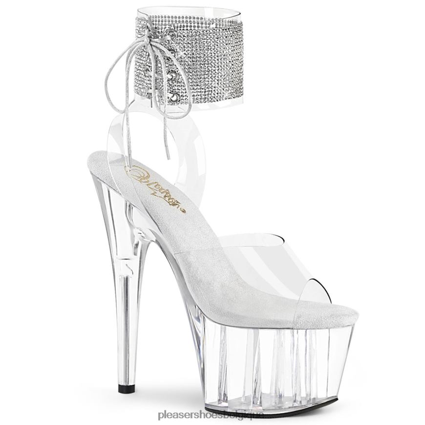 Pleaser Shoes adore-791-2rs 62444284 clair
