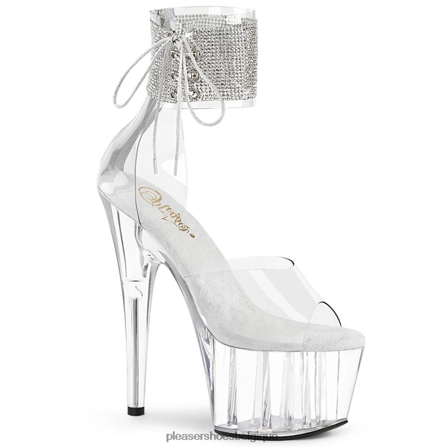 Pleaser Shoes adorer-724rs 62444232 clair
