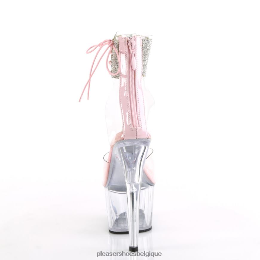 Pleaser Shoes adorer-724rs 62444233 rose bébé/transparent