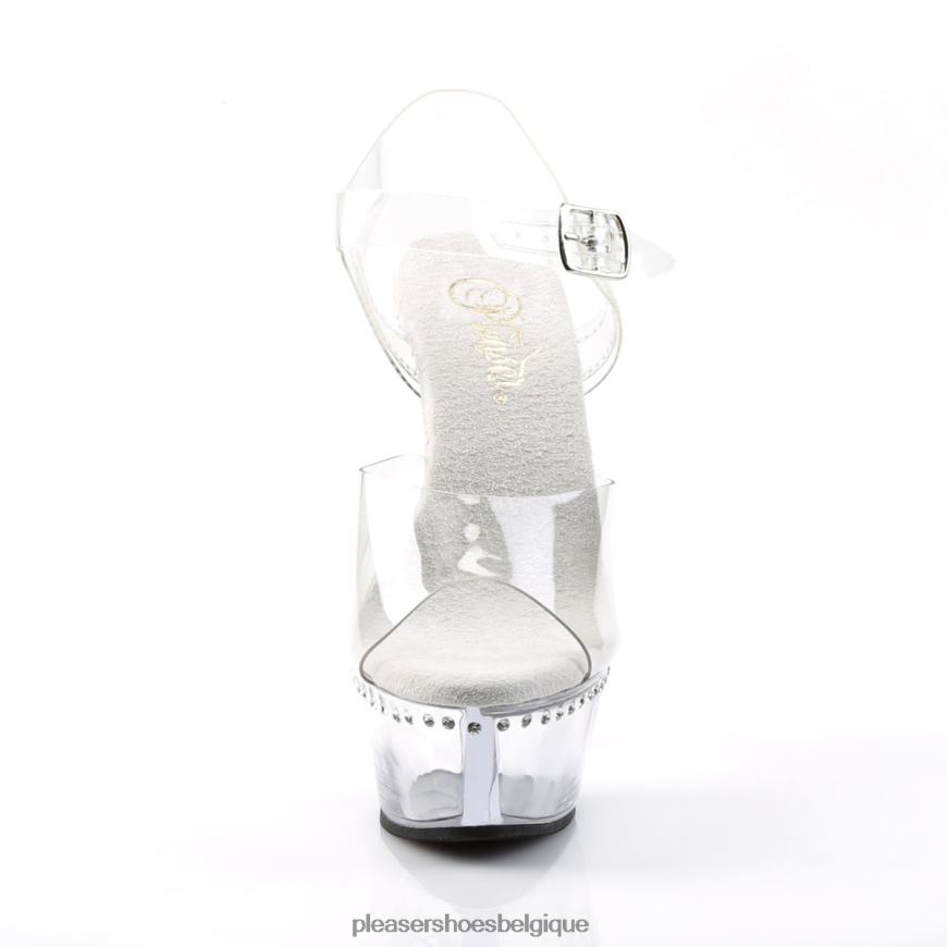 Pleaser Shoes baiser-208ls 62444500 clair
