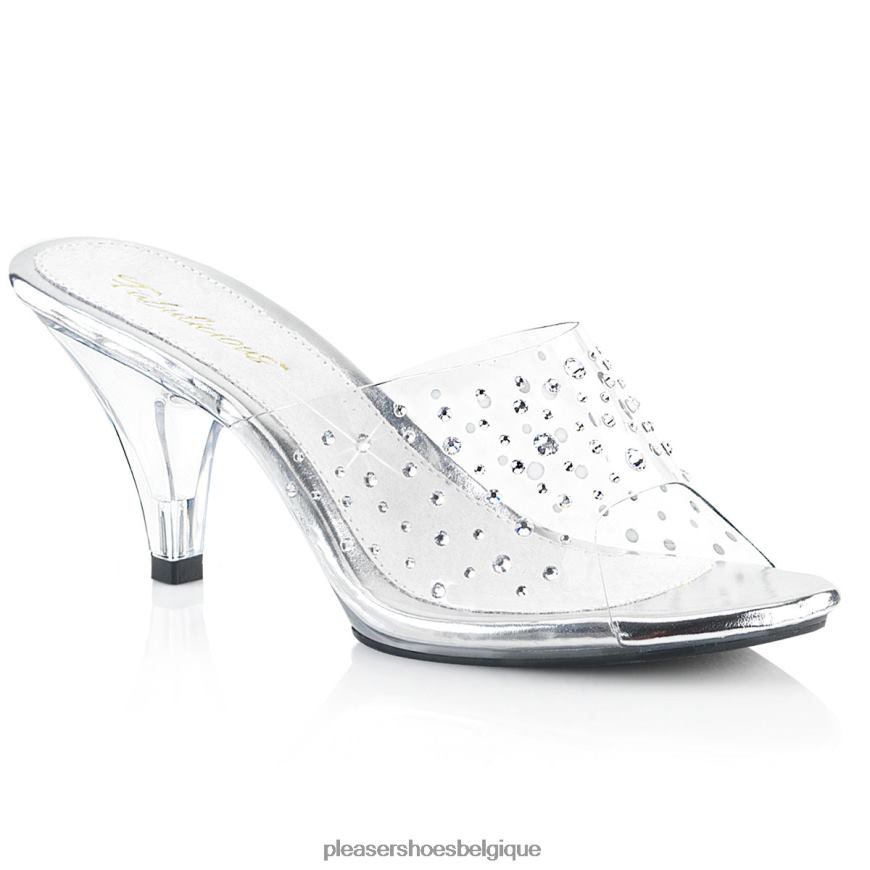 Pleaser Shoes belle-301rs 62444507 clair